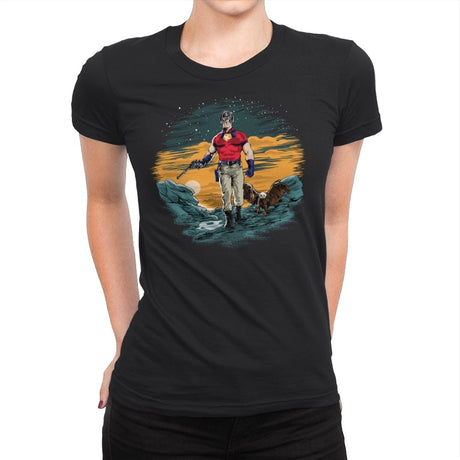 The Peacedalorian - Womens Premium T-Shirts RIPT Apparel Small / Black