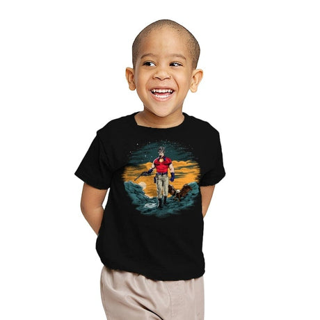 The Peacedalorian - Youth T-Shirts RIPT Apparel X-small / Black