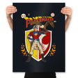 The Peacemaker Featuring Eagly Comics - Prints Posters RIPT Apparel 18x24 / Black