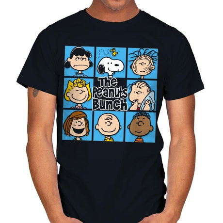 The Peanuts Bunch - Mens T-Shirts RIPT Apparel Small / Black