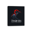 The Penguin King - Canvas Wraps Canvas Wraps RIPT Apparel 8x10 / Black