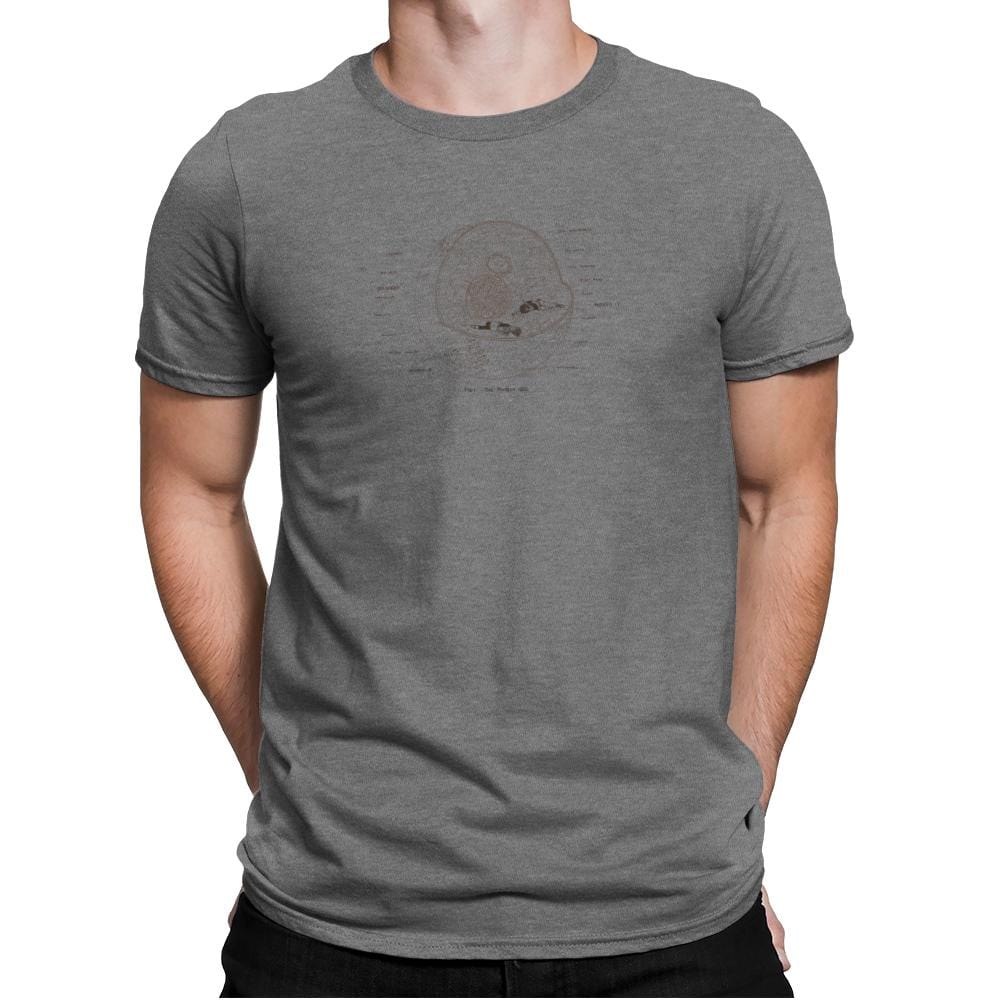 The Perfect Cell - Kamehameha Tees - Mens Premium T-Shirts RIPT Apparel Small / Heather Grey