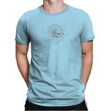 The Perfect Cell - Kamehameha Tees - Mens Premium T-Shirts RIPT Apparel Small / Light Blue