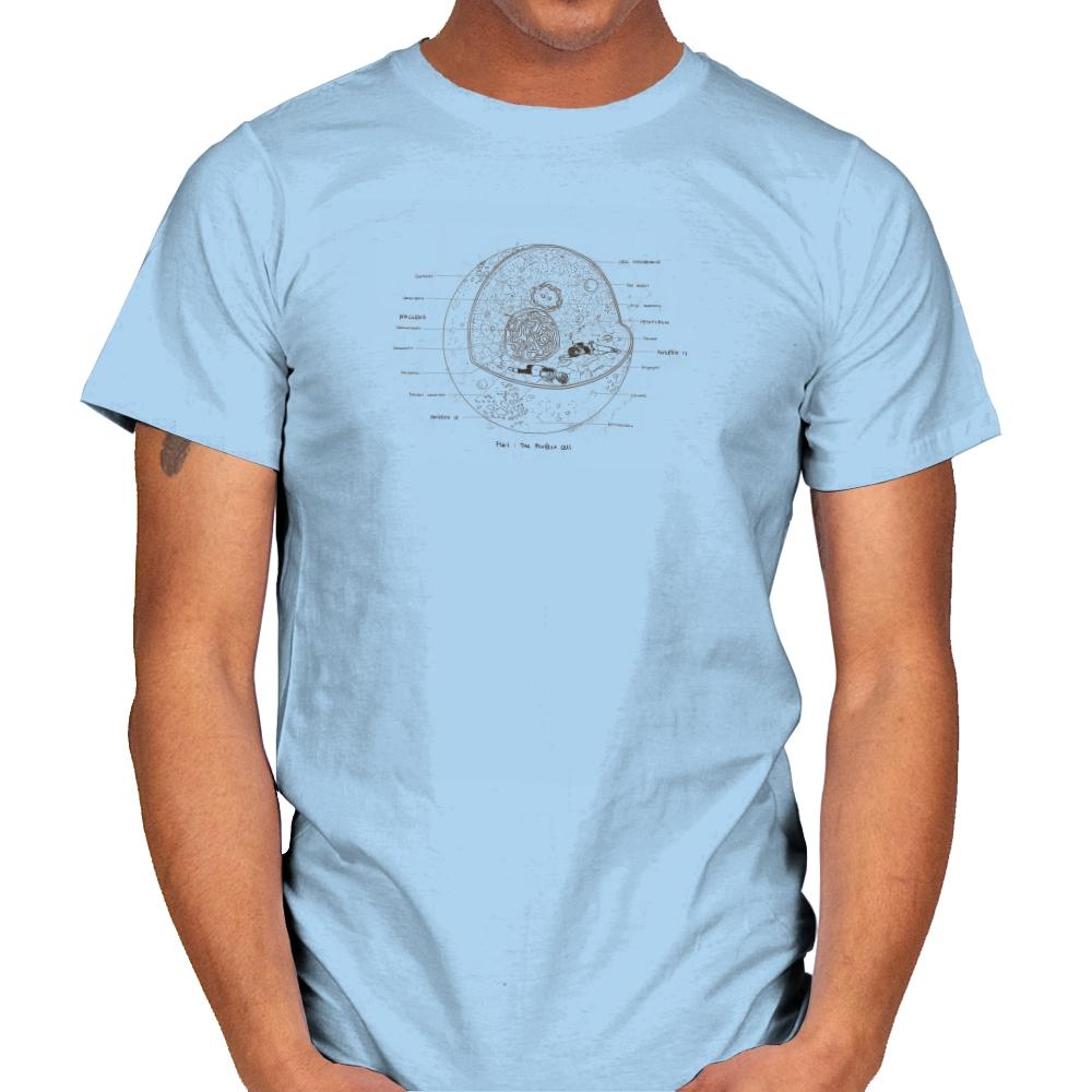The Perfect Cell - Kamehameha Tees - Mens T-Shirts RIPT Apparel Small / Light Blue