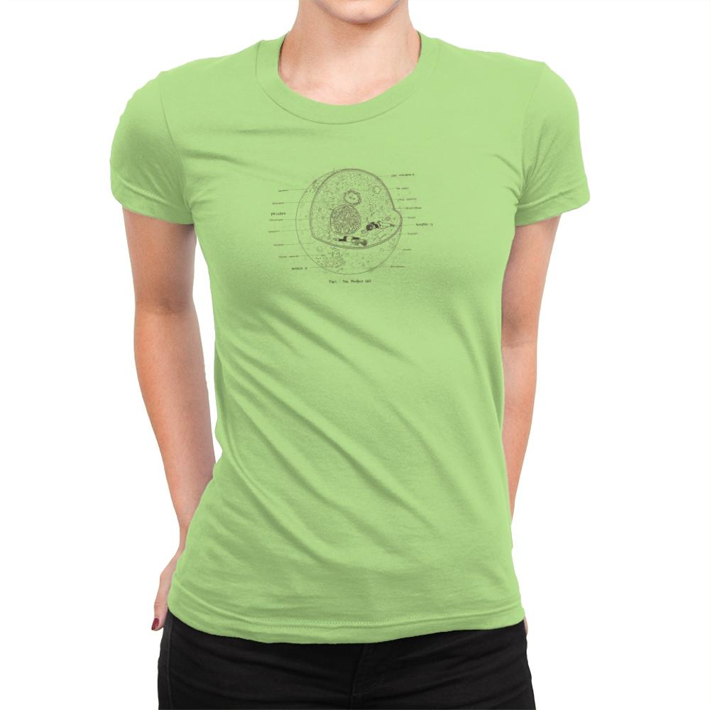 The Perfect Cell - Kamehameha Tees - Womens Premium T-Shirts RIPT Apparel Small / Mint