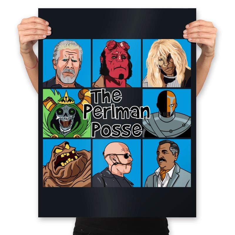 The Perlman Posse - Prints Posters RIPT Apparel 18x24 / Black