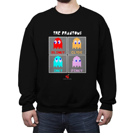 The Phantoms Album - Crew Neck Sweatshirt Crew Neck Sweatshirt RIPT Apparel Small / Black