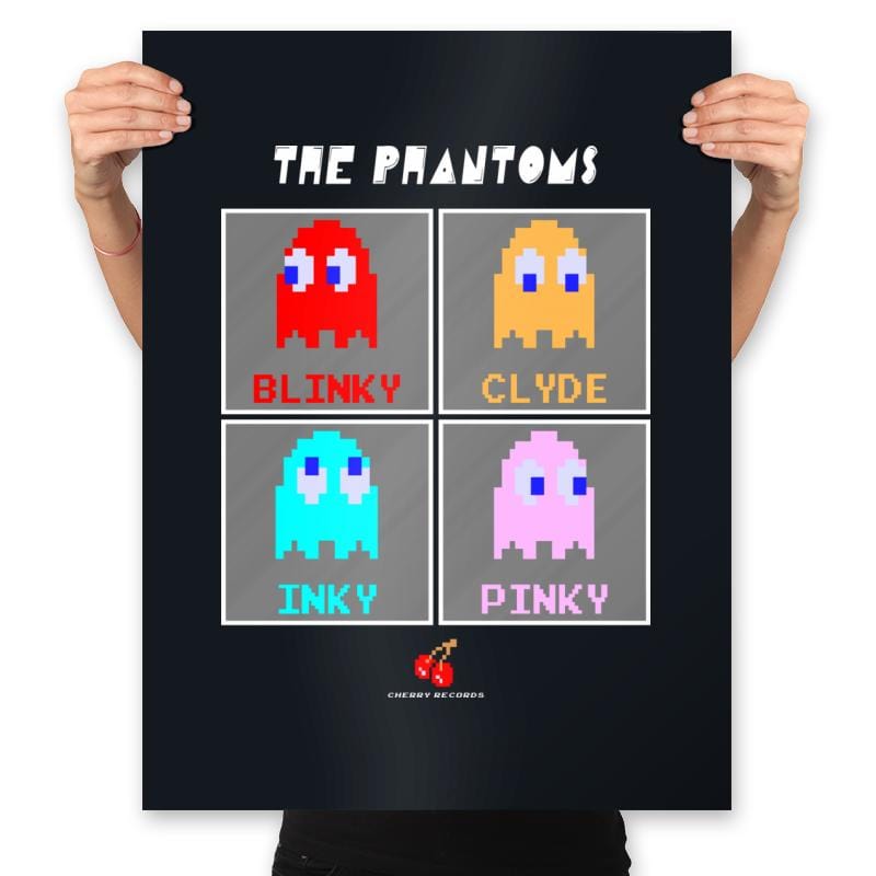 The Phantoms Album - Prints Posters RIPT Apparel 18x24 / Black