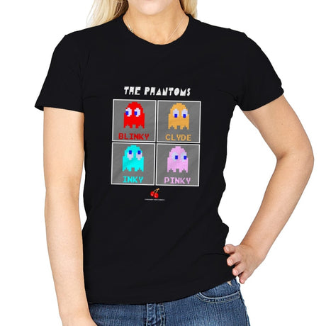 The Phantoms Album - Womens T-Shirts RIPT Apparel Small / Black