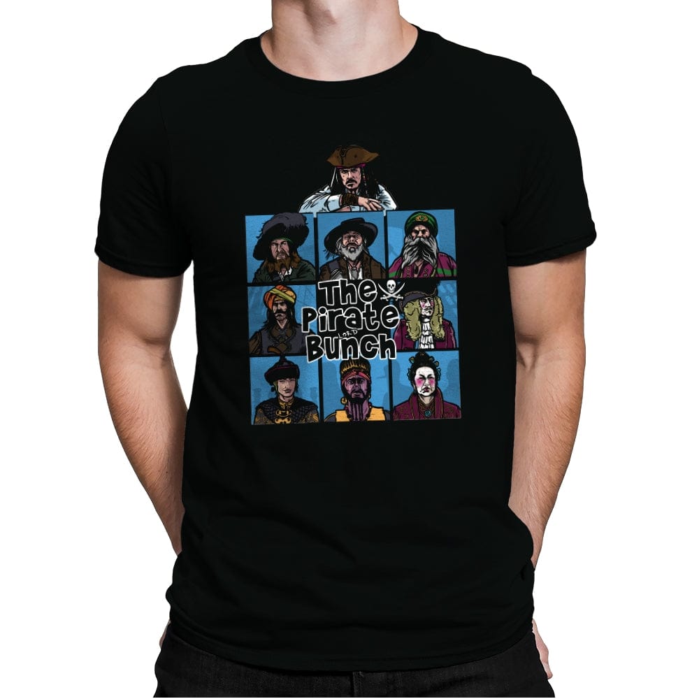 The Pirate Bunch - Mens Premium T-Shirts RIPT Apparel Small / Black