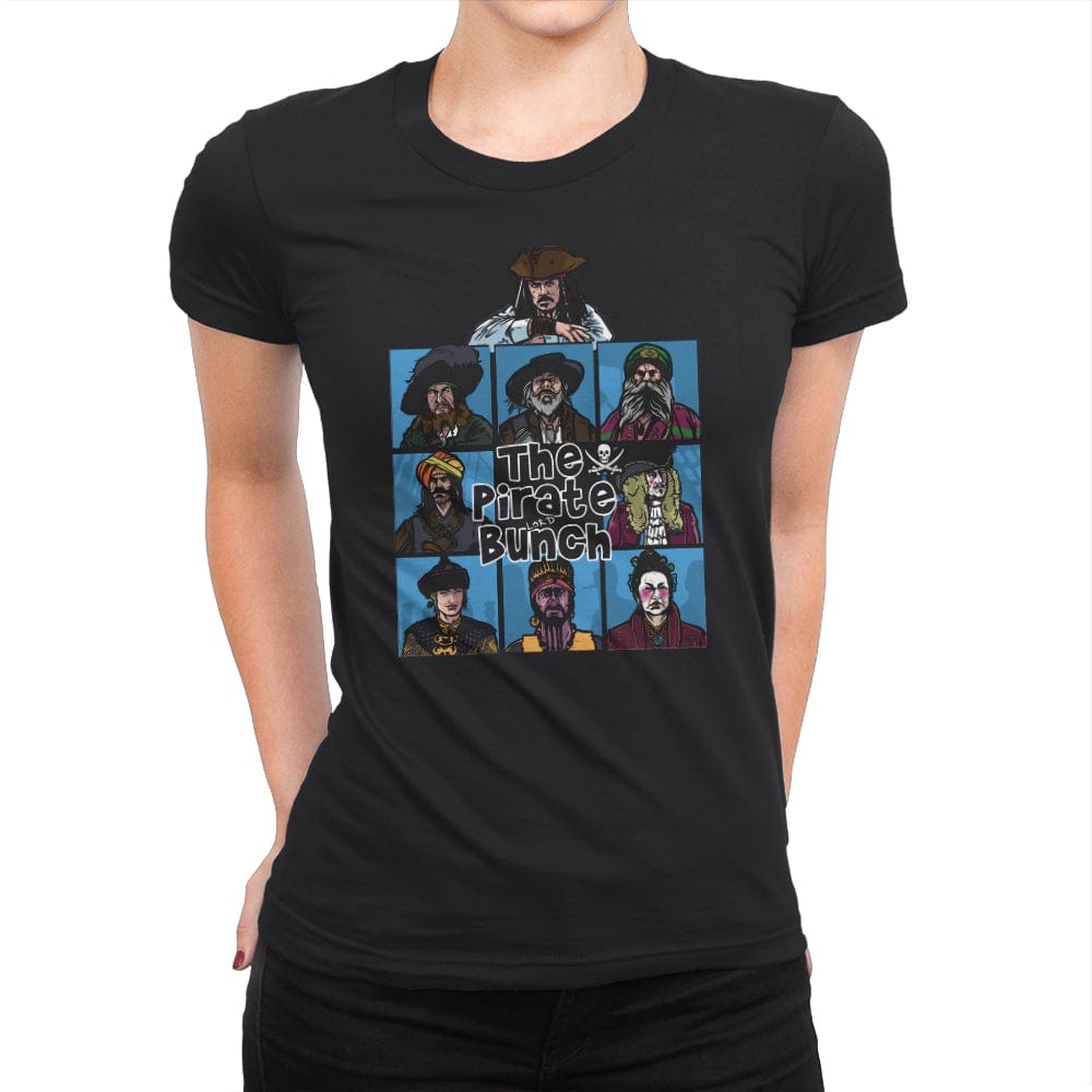 The Pirate Bunch - Womens Premium T-Shirts RIPT Apparel Small / Black