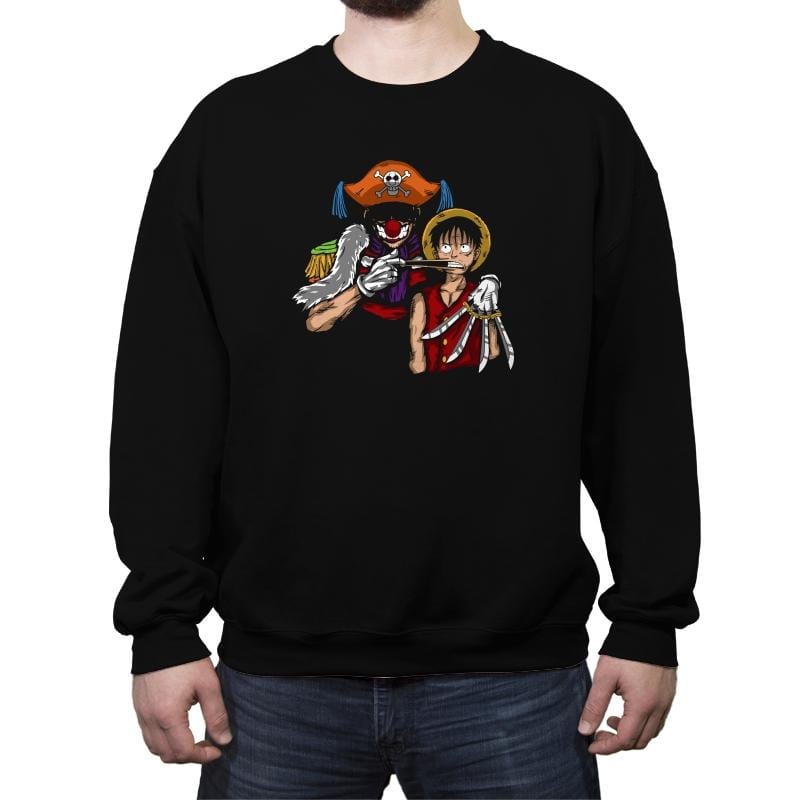 The Pirate Clown - Crew Neck Sweatshirt Crew Neck Sweatshirt RIPT Apparel