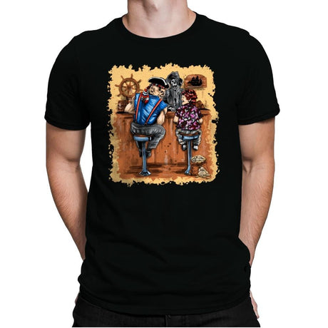 The Pirates - Mens Premium T-Shirts RIPT Apparel Small / Black