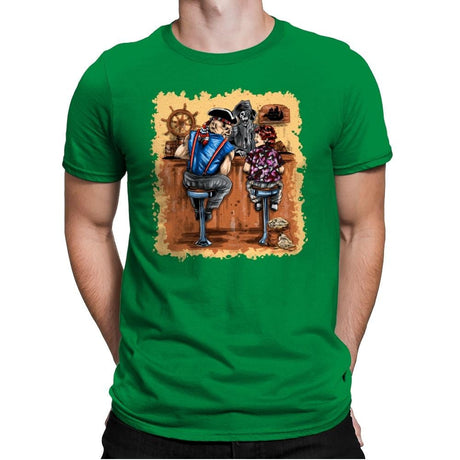 The Pirates - Mens Premium T-Shirts RIPT Apparel Small / Kelly