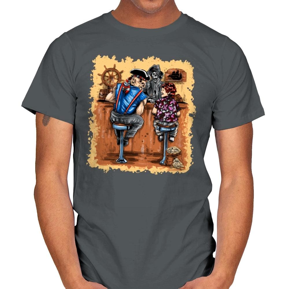 The Pirates - Mens T-Shirts RIPT Apparel Small / Charcoal