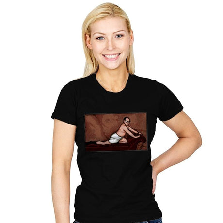 The Pixel Art Of Seduction - Womens T-Shirts RIPT Apparel