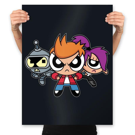 The Planetpuff Express - Prints Posters RIPT Apparel 18x24 / Black