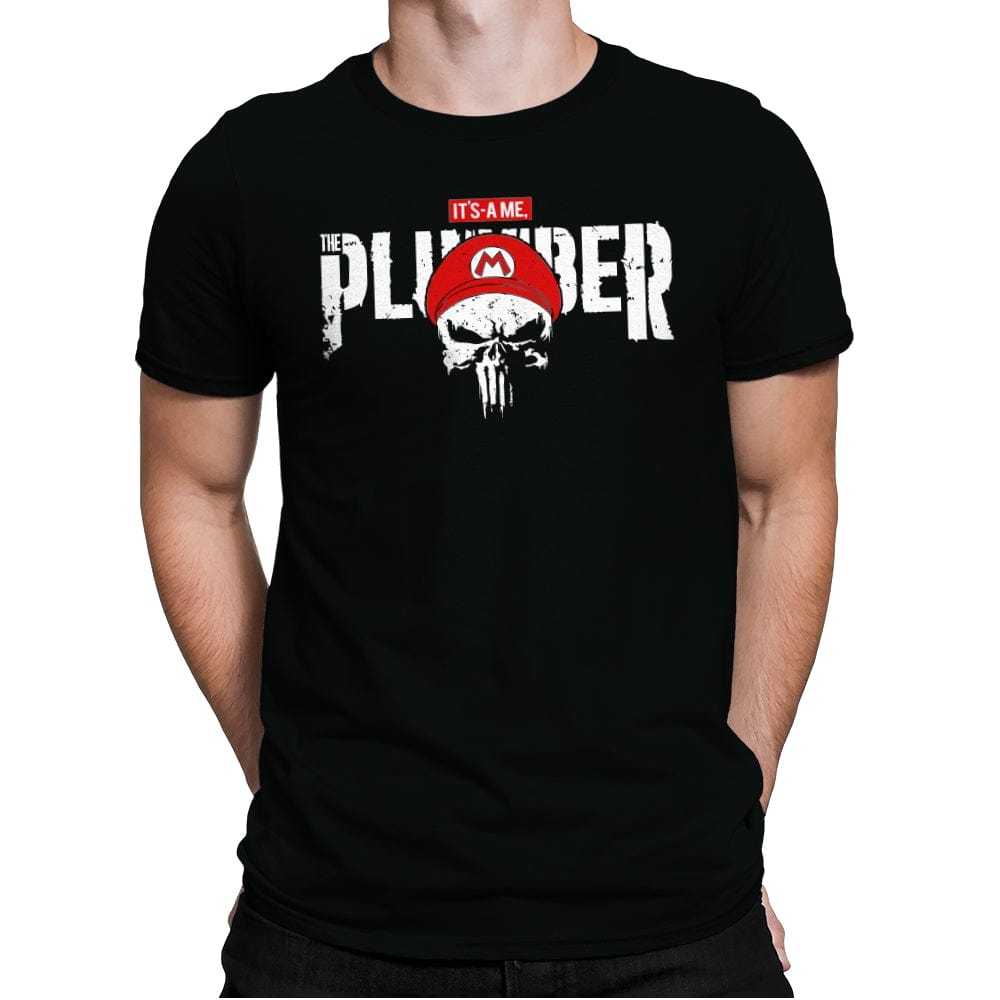 The Plumber-sher - Mens Premium T-Shirts RIPT Apparel Small / Black
