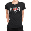 The Plumber-sher - Womens Premium T-Shirts RIPT Apparel Small / Black