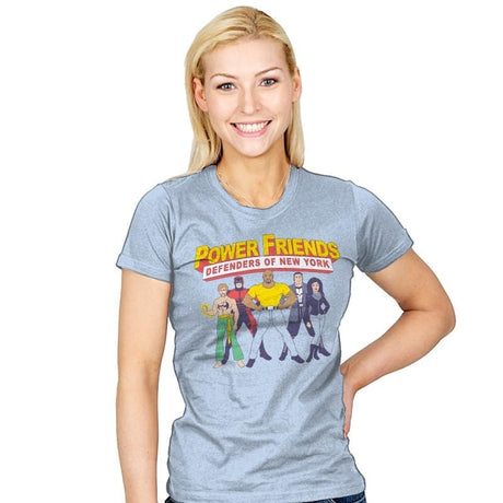 The Power Friends - Womens T-Shirts RIPT Apparel
