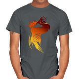 The Power of Love - Mens T-Shirts RIPT Apparel Small / Charcoal