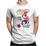 The Power Sentai Girls - Mens Premium T-Shirts RIPT Apparel Small / White