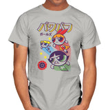 The Power Sentai Girls - Mens T-Shirts RIPT Apparel Small / Ice Grey