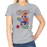 The Power Sentai Girls - Womens T-Shirts RIPT Apparel Small / Sport Grey