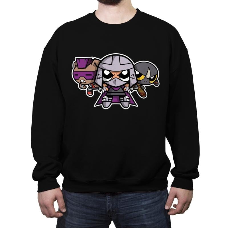 The Powerpuff Foot - Crew Neck Sweatshirt Crew Neck Sweatshirt RIPT Apparel