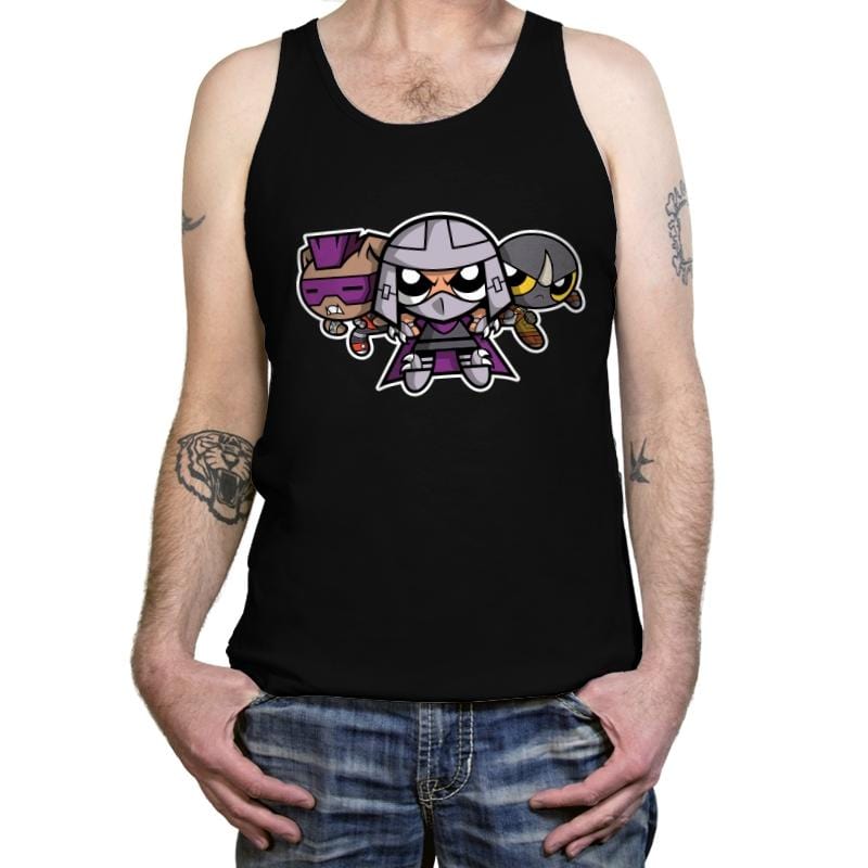 The Powerpuff Foot - Tanktop Tanktop RIPT Apparel X-Small / Black