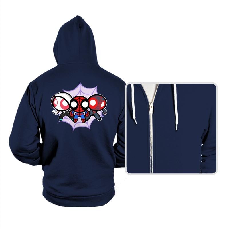 The Powerpuff-Spiders - Hoodies Hoodies RIPT Apparel