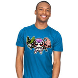 The Powerpuff Villains - Mens T-Shirts RIPT Apparel Small / Turquoise