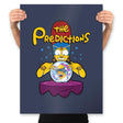 The Predictions - Prints Posters RIPT Apparel 18x24 / Navy