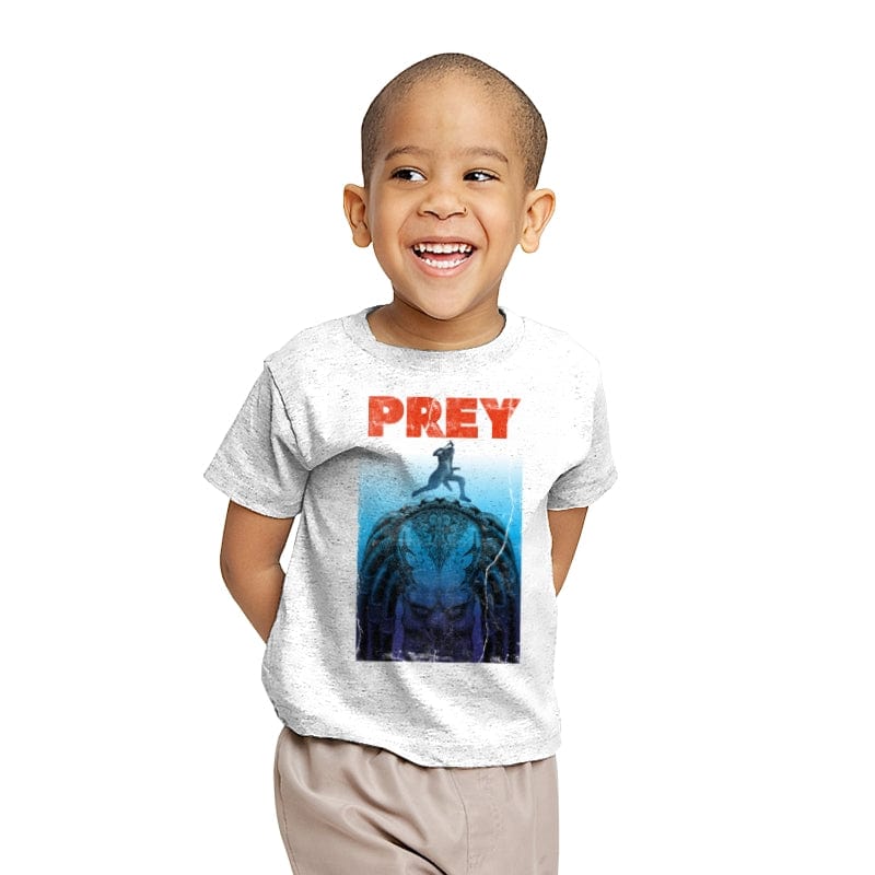 The Prey - Youth T-Shirts RIPT Apparel X-small / White