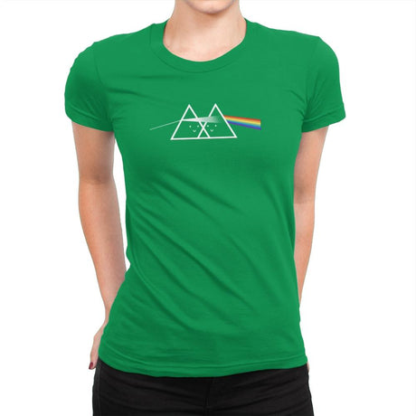 The Pride Side Exclusive - Pride - Womens Premium T-Shirts RIPT Apparel Small / Kelly Green