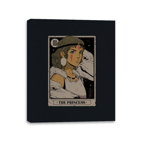 The Princess - Canvas Wraps Canvas Wraps RIPT Apparel 11x14 / Black