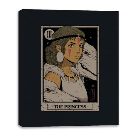 The Princess - Canvas Wraps Canvas Wraps RIPT Apparel 16x20 / Black