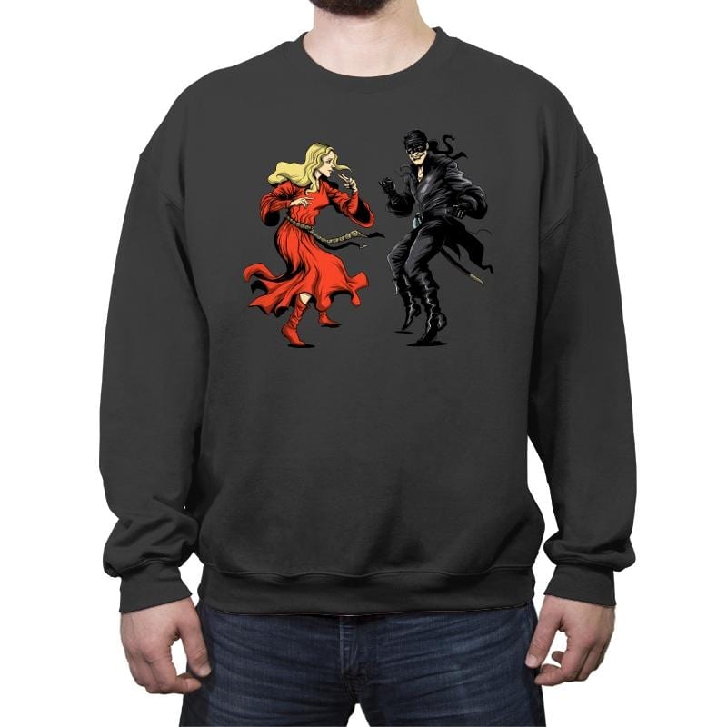 The Princess Fiction - Crew Neck Sweatshirt Crew Neck Sweatshirt RIPT Apparel Small / Charcoal