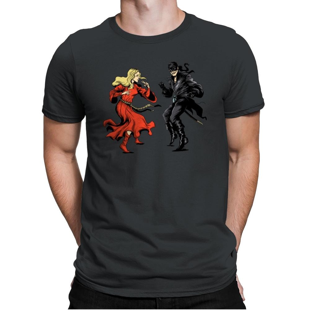 The Princess Fiction - Mens Premium T-Shirts RIPT Apparel Small / Heavy Metal