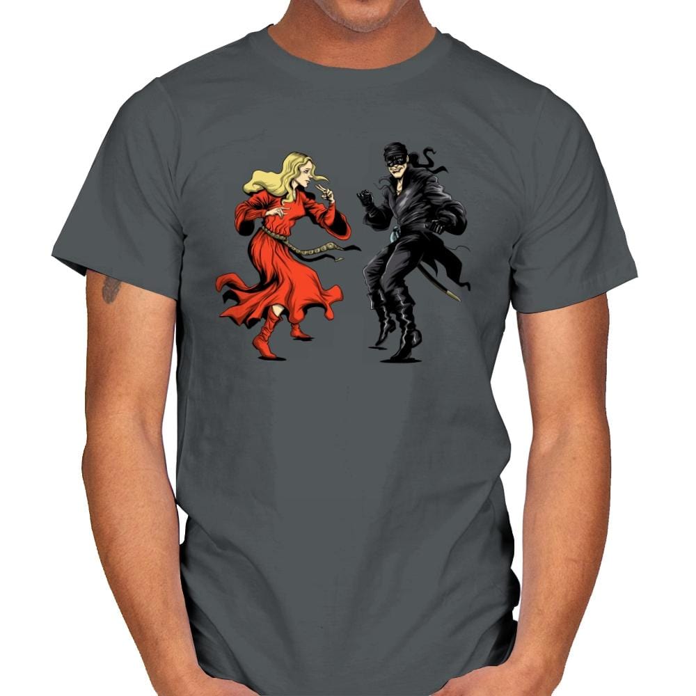 The Princess Fiction - Mens T-Shirts RIPT Apparel Small / Charcoal