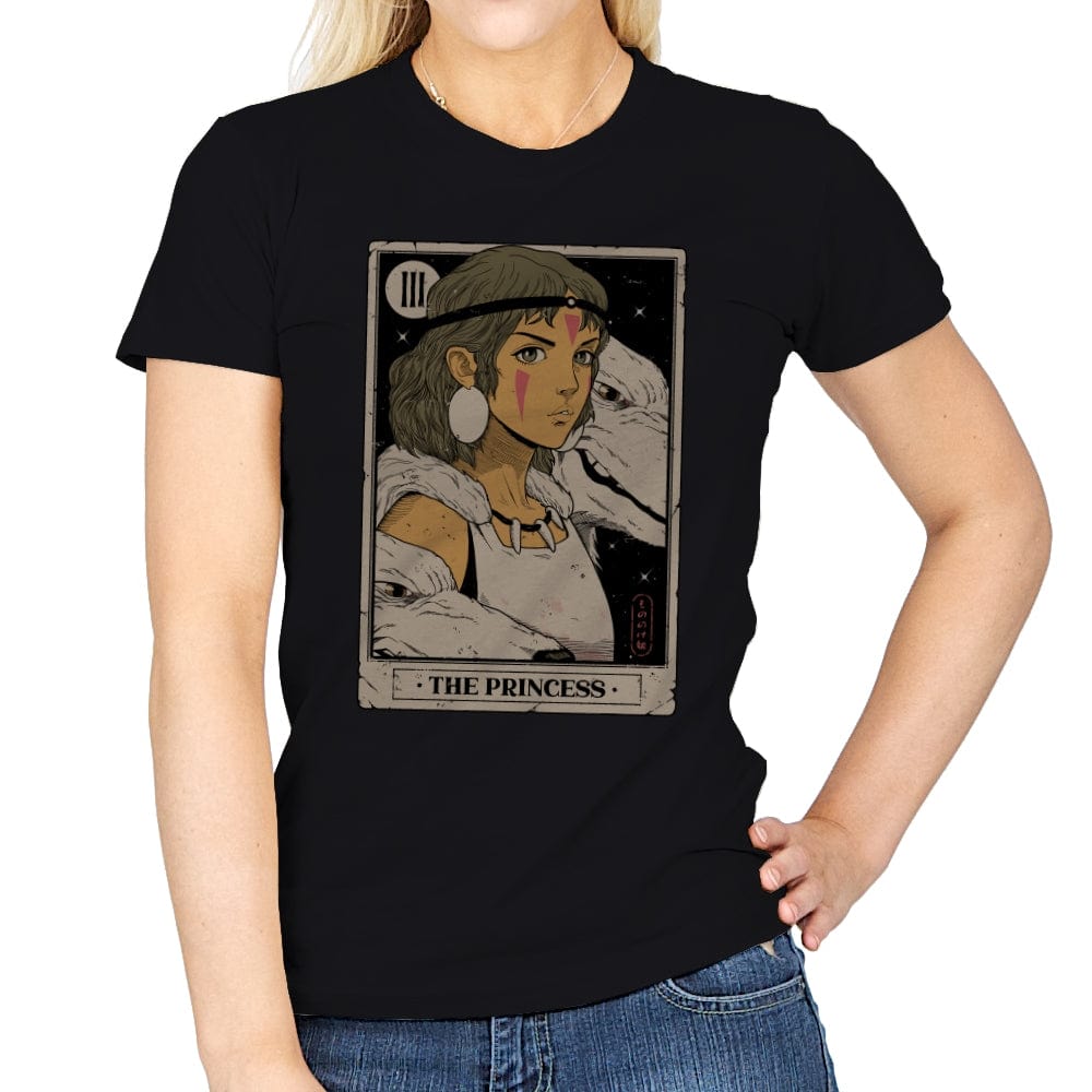 The Princess - Womens T-Shirts RIPT Apparel Small / Black