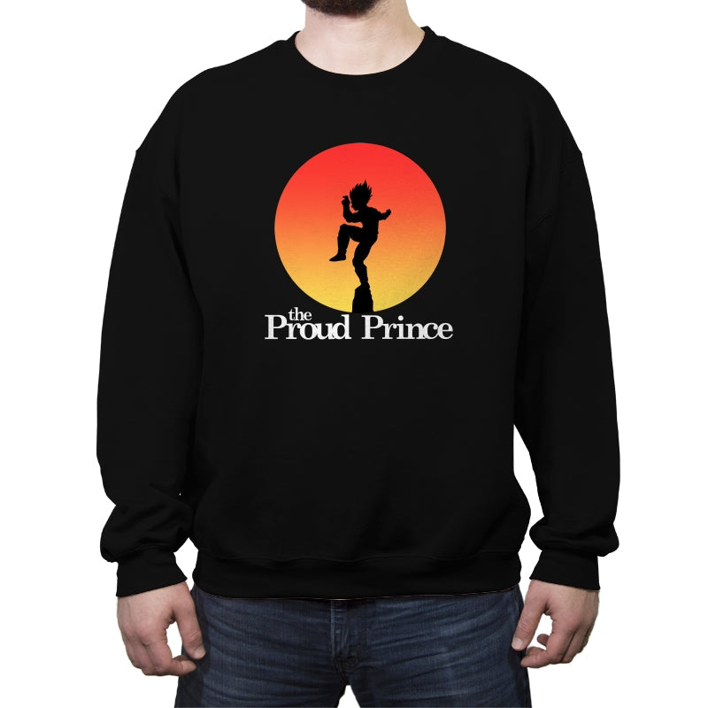 The Proud Prince - Crew Neck Sweatshirt Crew Neck Sweatshirt RIPT Apparel