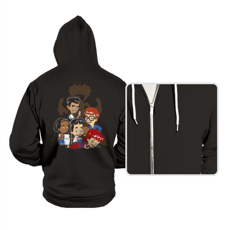 The Puberty Club - Hoodies Hoodies RIPT Apparel Small / Black