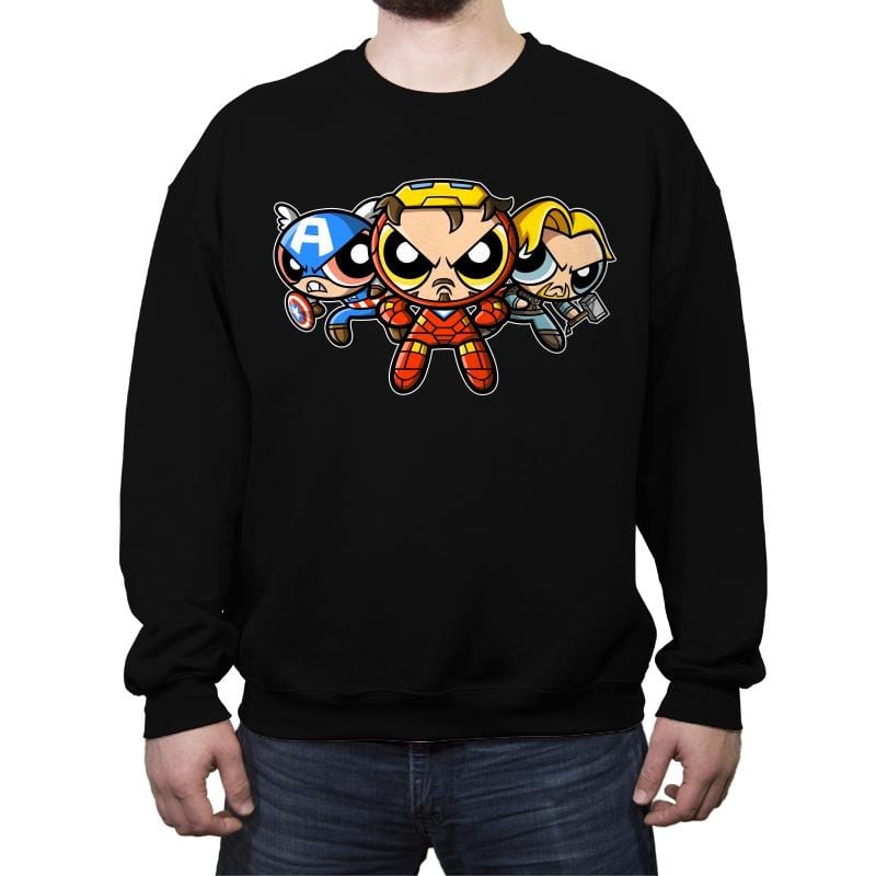 The Puffvengers - Crew Neck Sweatshirt Crew Neck Sweatshirt RIPT Apparel