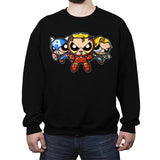 The Puffvengers - Crew Neck Sweatshirt Crew Neck Sweatshirt RIPT Apparel