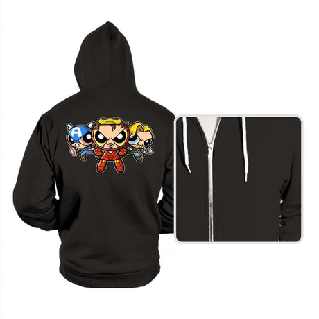 The Puffvengers - Hoodies Hoodies RIPT Apparel Small / Black