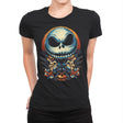 The Pumpkin King - Womens Premium T-Shirts RIPT Apparel Small / Black
