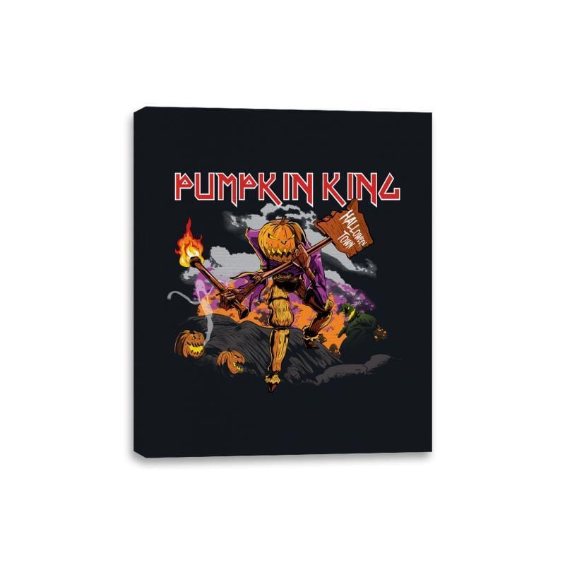 The Pumpking - Canvas Wraps Canvas Wraps RIPT Apparel 8x10 / Black