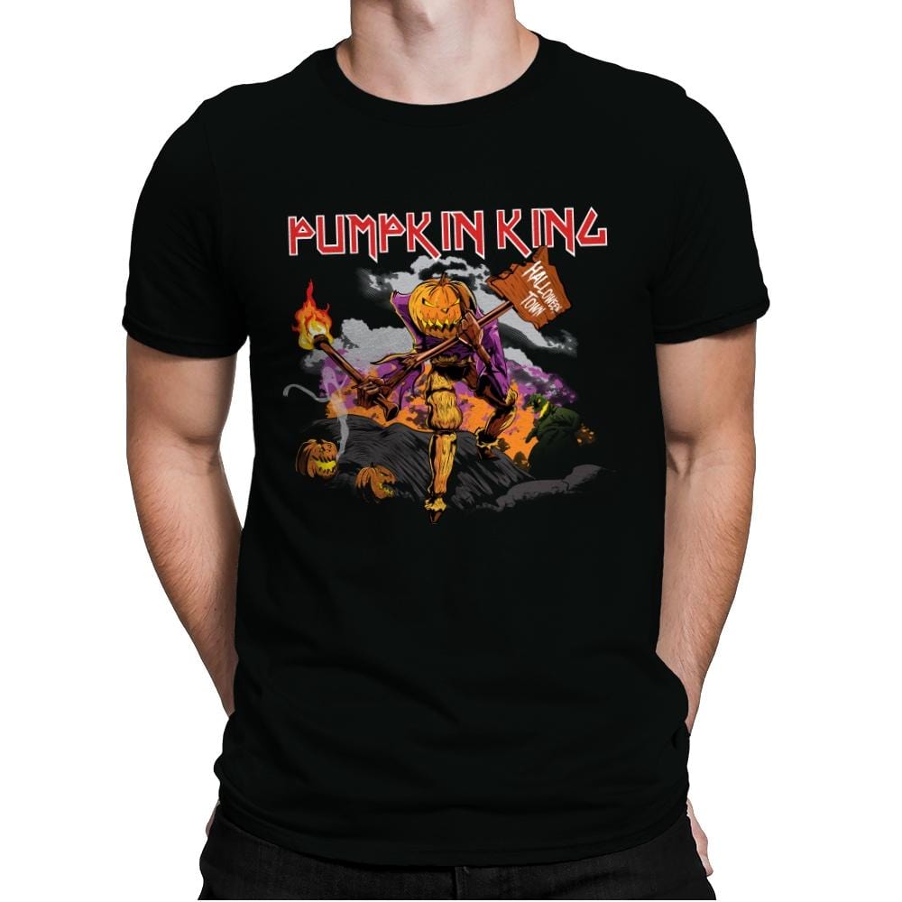The Pumpking - Mens Premium T-Shirts RIPT Apparel Small / Black