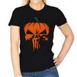 The Pumpkinsher - Womens T-Shirts RIPT Apparel Small / Black